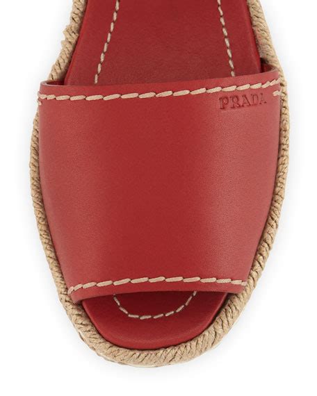 prada espadrilles uk|prada espadrille flat sandals scarlatto.